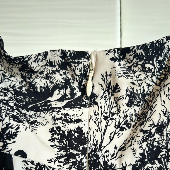 🖤J. Crew Black and White Toile Print Maxi Dress🖤 - Picture 6 of 8